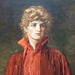Detail of Portia by Millais in the Metropolitan Museum of Art, May 2010
