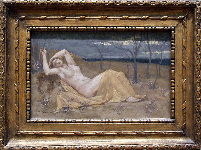 Tamaris by Puvis de Chavannes in the Metropolitan Museum of Art, May 2009
