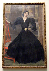 Senora de Sorolla in Black in the Metropolitan Museum of Art, August 2010