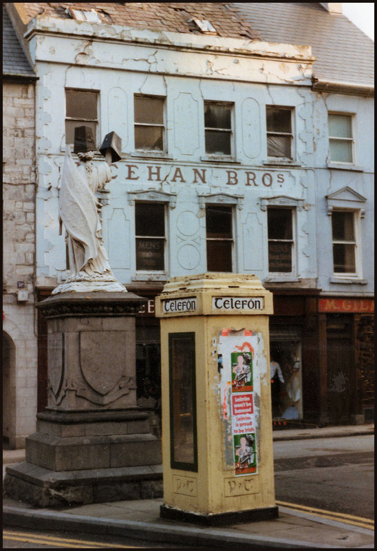 Irish telephone box