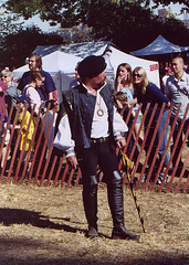 Llewellyn at the Fort Tryon Park Medieval Festival, Oct. 2005