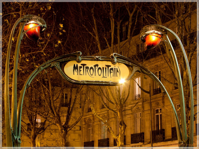 paris - métropolitain