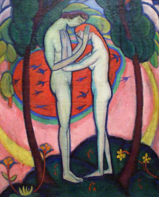 Spring in Central Park by William Zorach in the Metropolitan Museum of Art, March 2008