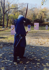 Friedrich Shooting at the Agincourt Event, Nov. 2005