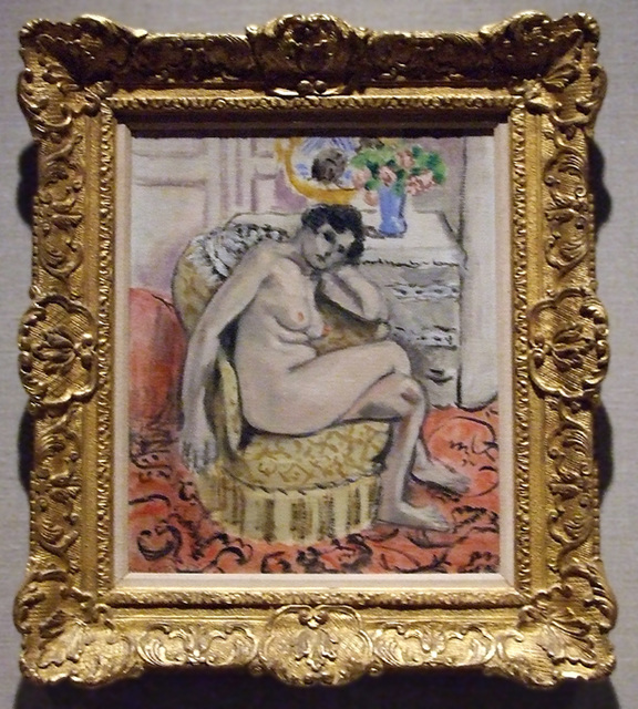 Nude in an Armchair by Matisse in the Metropolitan Museum of Art, January 2008