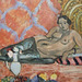 Detail of Odalisque with Gray Trousers by Matisse in the Metropolitan Museum of Art, December 2008