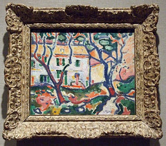 House Behind the Trees by Braque in the Metropolitan Museum of Art, January 2008
