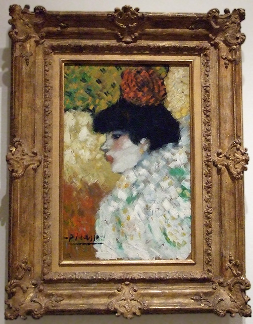 Girl in Profile by Picasso in the Metropolitan Museum of Art, March 2008
