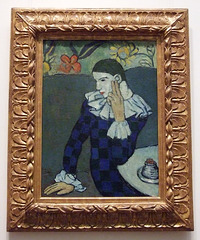Harlequin by Picasso in the Metropolitan Museum of Art, November 2008
