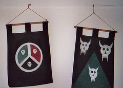 House Three Skulls' Banners at Agincourt, Nov. 2005
