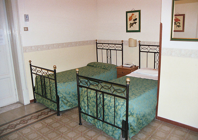 My Room in the Hotel del Centro in Palermo, March 2005