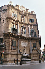 Quattro Canti, the "Four Corners" of Palermo, March 2005