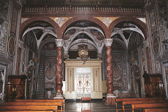 Interior of the Baroque Church of Santa Caterina in Palermo, 2005