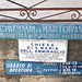 Sign in front of the Church of La Martorana in Palermo, March 2005