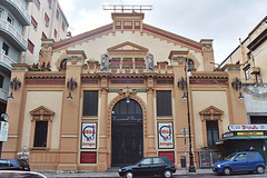 Bingo Hall across from the Teatro Politeama in Palermo, March 2005