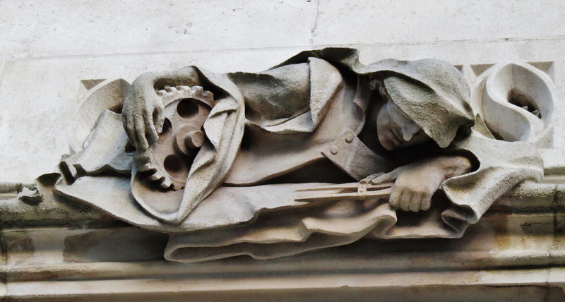 lazy worker ? middlesex guildhall, westminster