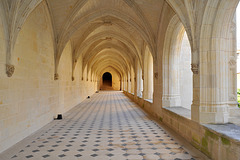 Cloître de l'abbaye de Fontevraud