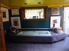 velvet bath tub