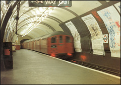 old red tube train