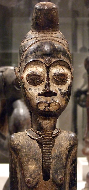 Detail of a Male Figure in the Metropolitan Museum of Art, February 2008