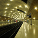 MONACO: La gare souterraine.