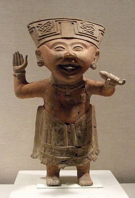 Smiling Figure in the Metropolitan Museum of Art, March 2008