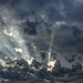 BESANCON: Rayon du soleil a travers les nuages 02.
