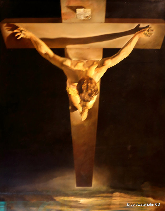 Salvador Dali's Christ of St John on the Cross