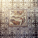 Geometric Mosaic With a Central Insert in the Palazzo Massimo alle Terme Museum in Rome, Dec. 2003