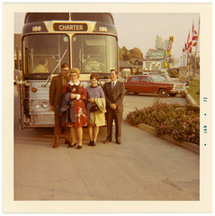 Departing by Bus from the Flying Dutchman Motel, 1971