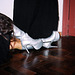 Lady Roxy in her silver platform boots/ Lady Roxy dans ses belles bottes argentées à talons hauts - August 8th 2007.