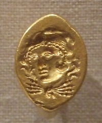 Gold Ring with Alexander as Herakles in the Metropolitan Museum of Art, February 2011