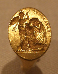 Gold Ring with an Intaglio of Kassandra in the Metropolitan Museum of Art, February 2011