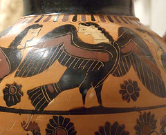 Detail of a Terracotta Neck-Amphora Attributed to the Painter of the Cambridge Hydria in the Metropolitan Museum of Art, February 2011