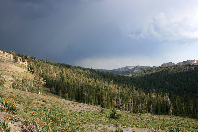 Thunderstorm on the PCT