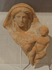 Fragment of a Terracotta Relief with a Woman and Child in the Metropolitan Museum of Art, May 2011
