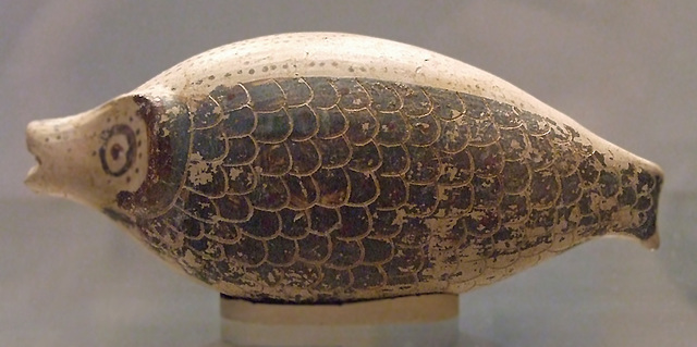 Terracotta Vase in the Form of a Fish in the Metropolitan Museum of Art, May 2011