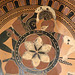 Detail of a Terracotta Kylix Attributed to an Artist Related to the C Painter in the Metropolitan Museum of Art, April 2011