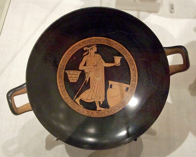 Terracotta Kylix Attributed to the Brygos Painter in the Metropolitan Museum of Art, April 2011