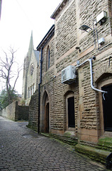 Former Baptist Chapel and abandoned School, Accrington, Lancashire