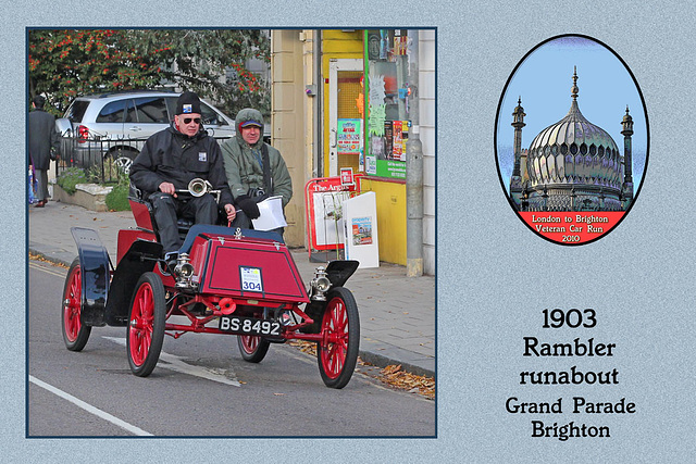 1903 Rambler runabout BS 8492