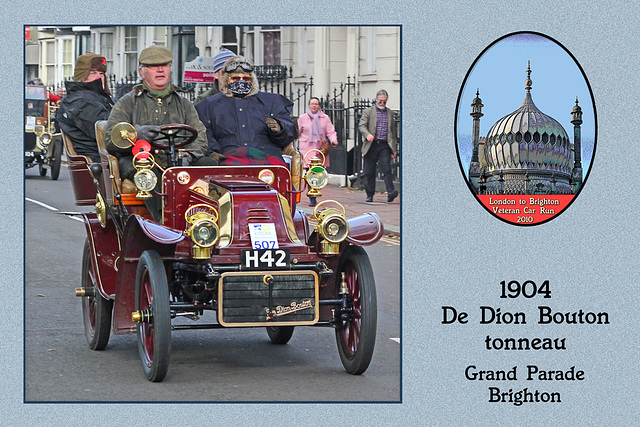 1904 De Dion Bouton tonneau H 42
