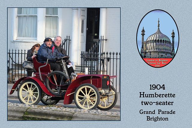 1904 Humberette two-seater 7824 YJ60