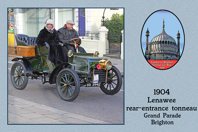 1904 Lenawee rear-entrance tonneau BS 8442