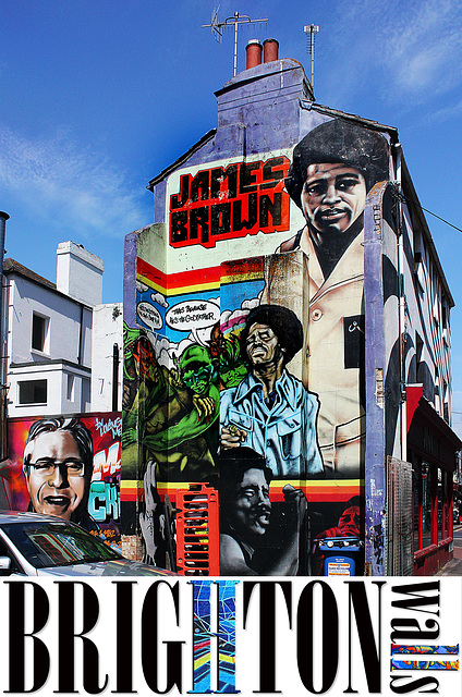 Brighton walls - JAMES BROWN - 5.5.2013