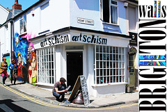Brighton walls - ART SCHISM - 5.5.2013