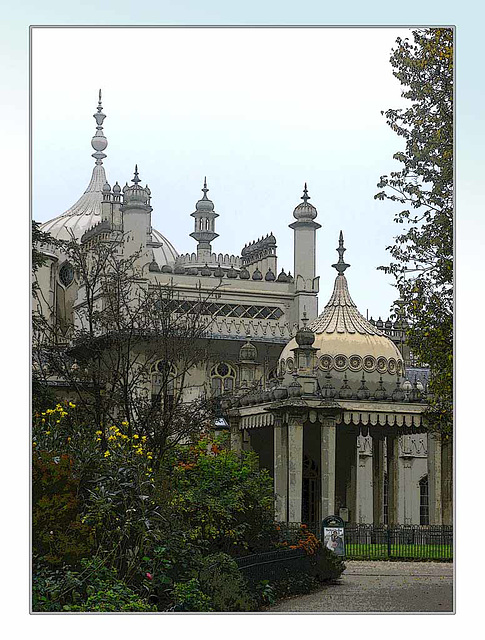 Royal Pavilion Brighton - south-west corner