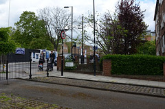 Gated entry, Ward Road