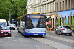 Leipzig 2013 – Solaris Urbino U12 bus on line 60 to Lipsiusstraße