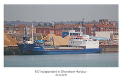 MV Independent - Shoreham - 27.6.2011